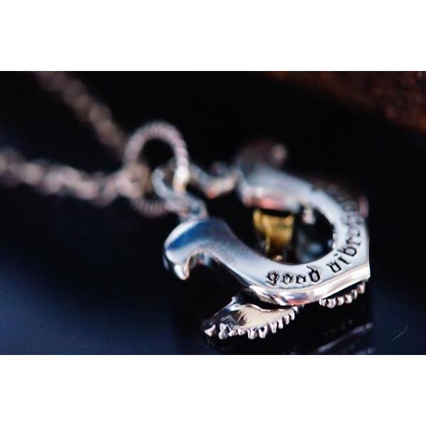 Indian Jewelry ヘッドゴールドイーグル(鷲)&ホースシュー(馬蹄) K14 