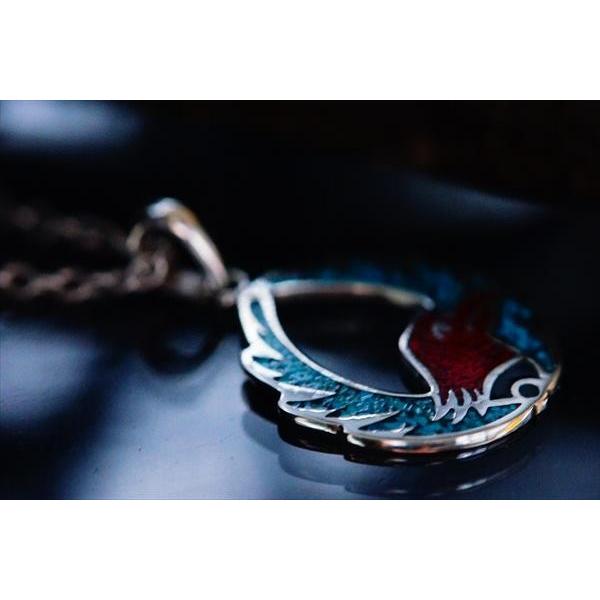 Indian Jewelry イーグル(鷲)モチーフ ターコイズ・レッドコーラル