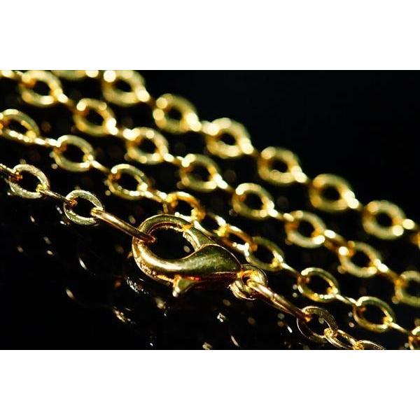 Indian Jewelry イーグルフェザー(鷲) 羽模様両面彫り ゴールド