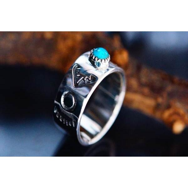 インディアンジュエリー ココペリ シルバー925 リング【22号】 HOPI族