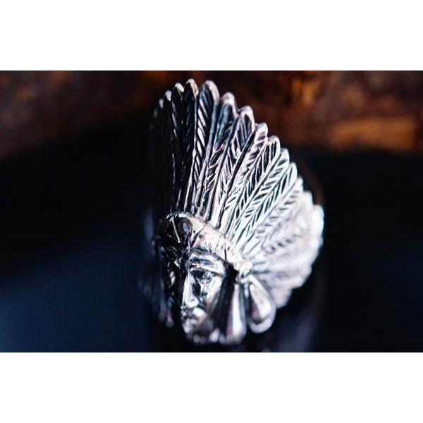 Indian Jewelry ネイティブアメリカン チーフ(酋長)デザイン Indian Jewelry ネイティブアメリカン チーフ(酋長)デザイン