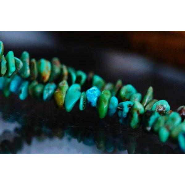 Indian Jewelry 天然石 グリーンターコイズ ドリームキャッチャー 緑