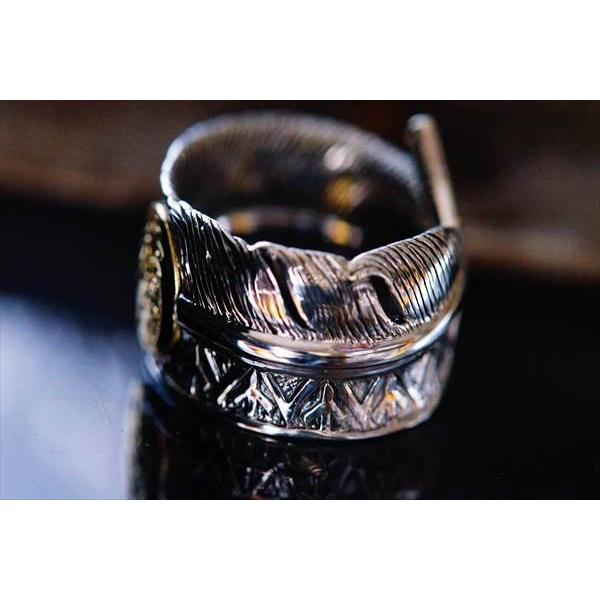 Silver925 イーグルココペリバングル ブレスインディアンジュエリー