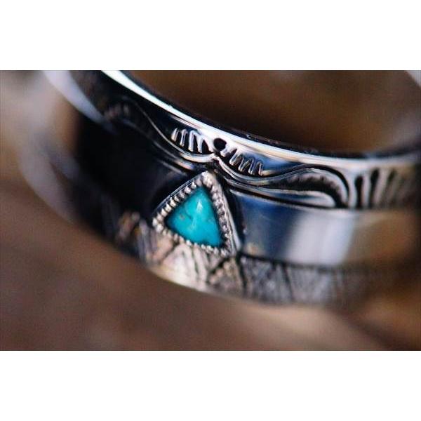 ターコイズバングル　リング指輪　セット シルバー925 インディアンジュエリー ターコイズバングル リング指輪 セットシルバー925インディアン