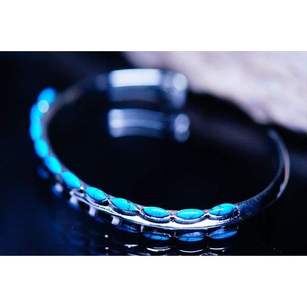 Indian Jewelry ターコイズ 天然石 マーキスカボションカット 