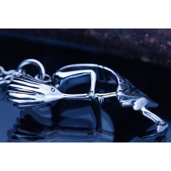 Indian Jewelry ココペリ(精霊)3D立体型 リバーシブルデザイン メンズ