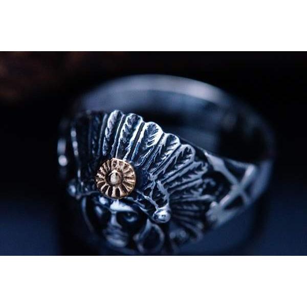 Indian Jewelry ネイティブアメリカン・チーフ(酋長) 3Dリアル立体型