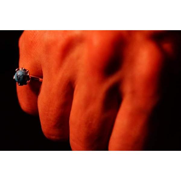 Indian Jewelry ターコイズ・フラワーデザイン 花型石留め立体装飾