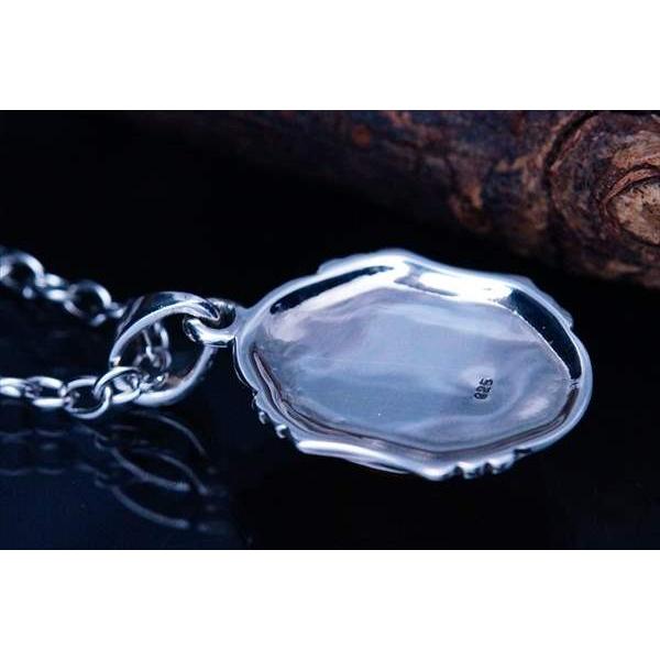 Indian Jewelry 天然石 タイガーアイ(虎眼石) 縁取りネイティブ