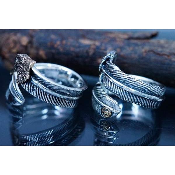 Indian Jewelry インディアンジュエリー イーグル 鷲 フェザー 羽