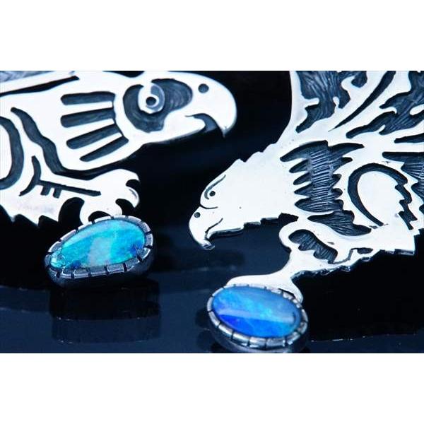 Indian Jewelry インディアンジュエリー 天然石 イーグル 鷲 羽