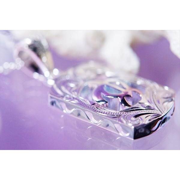 ハワイアンジュエリー ホヌ(海がめ)透かし柄&スクロール(波)彫り