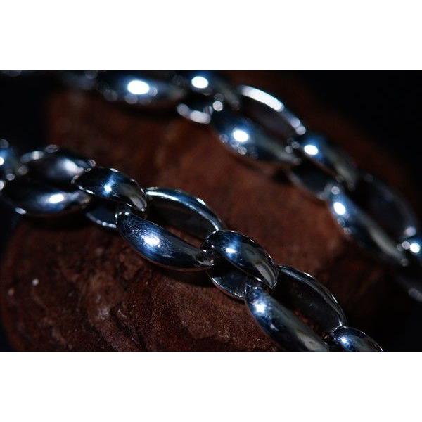 オーバル&フラットリング シンプルウォレットチェーン : アクセサリー