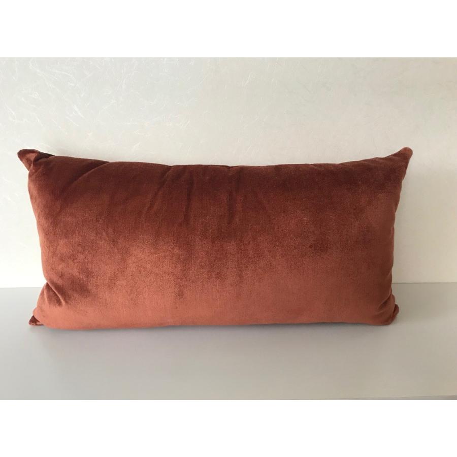 枕型クッションL ブラウン | 