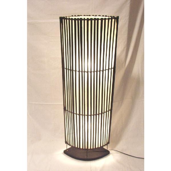 スタンドバンブー Oval H100　（アジアンインテリア） | 