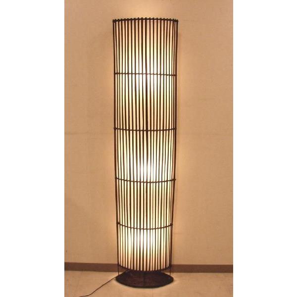 スタンドバンブーOVAL H150　（アジアンインテリア） | 