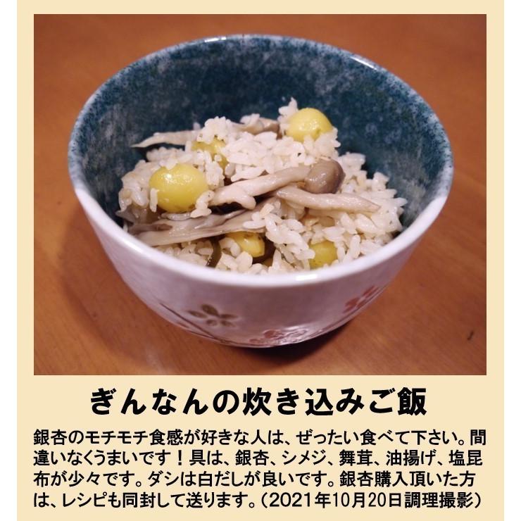 2024年 新物！! 愛知県 祖父江産 久寿 銀杏 ぎんなん 4L 4kg 生産者 
