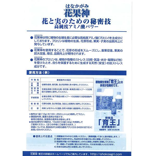 高純度プロリン 花果神 10g×10袋セット 粉末 肥料 アミノ酸 :EH133:ファームトップ - 通販 - Yahoo!ショッピング 高純度プロリン 花果神 10g×10袋セット 粉末 肥料 アミノ酸 :EH133:ファームトップ - 通販 - Yahoo!ショッピング
