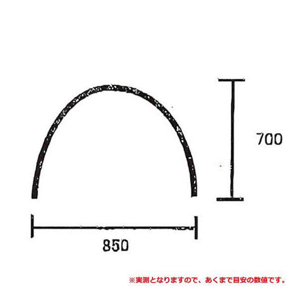 法人様配送限定・個人宅配送不可　シンセイ　トンネル支柱　直径11ｍｍ×1.8ｍ　50本セット　代引き不可｜farmtop｜02