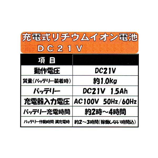 シンセイ 充電式リチウムイオン電池 DC21V バッテリー シンセイ 充電式リチウムイオン電池 DC21V バッテリー