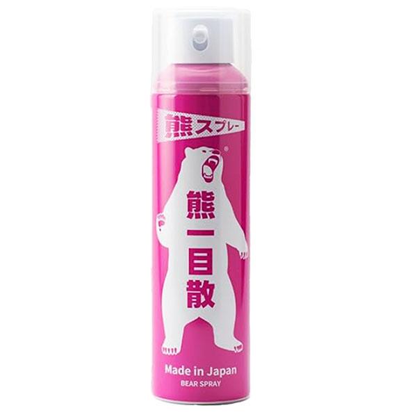 バイオ科学　熊撃退スプレー　日本製　　熊一目散　280ml　カプサイシン配合　ヒグマ・ツキノワグマ・イノシシなど_1