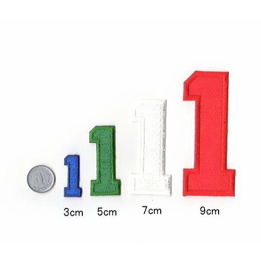5cm】【カレッジ体】アルファベット数字のワッペン : ファーニー