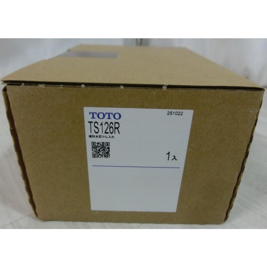 新品 25年製 TOTO 水石けん入れ 壁面取付タイプ 洗面所 手洗い 0.35L スパウト長さ82mm 洗面水栓 TS126R [0285] | TOTO | 04