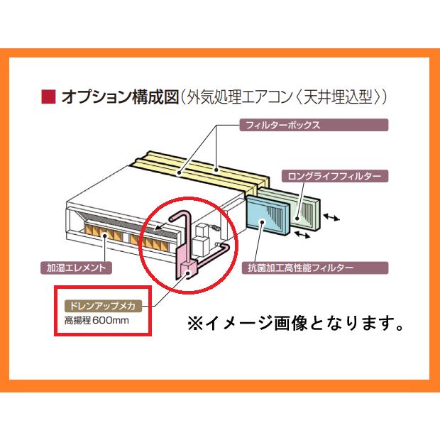 日立（HITACHI） 新品 外気処理エアコン用ドレンアップメカ 天井埋込型