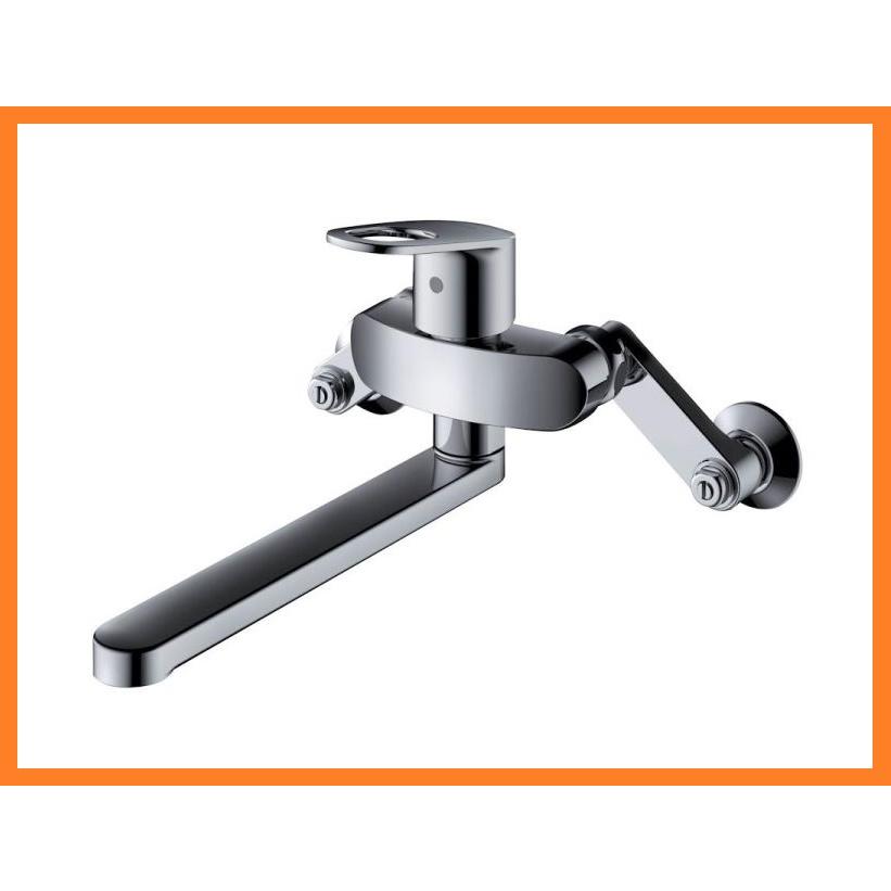 26年製 TOTO エコシングル混合水栓 キッチン水栓 壁付 台所 水栓金具 蛇口 TKY01305JA 新品激安 [0671] | TOTO