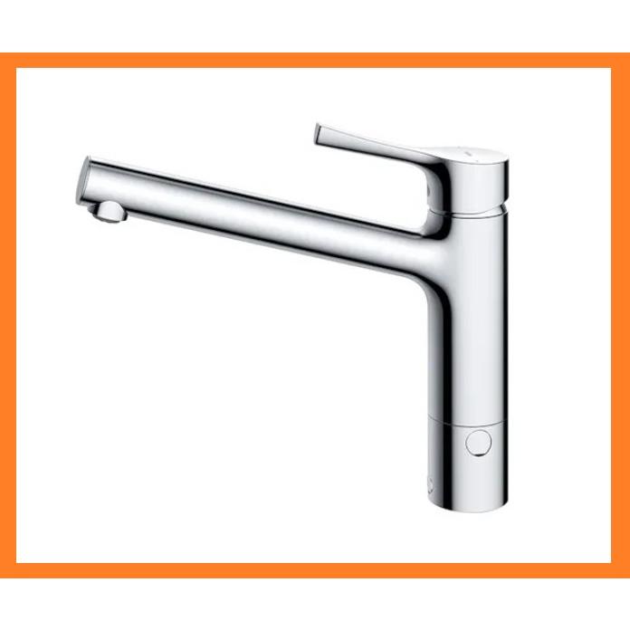 激安新品 25年製 TOTO シングル混合水栓 キッチン用台付 蛇口 水栓金具 TKY01307JV1 [0672] | TOTO