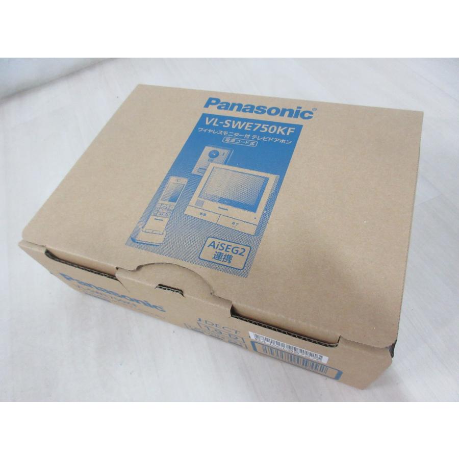 パナソニック VL-SWE750KFモニター付テレビドアホン セット新品未使用品 Panasonic パナソニック VL-SWE750KF 外でもドアホン ワイヤレス