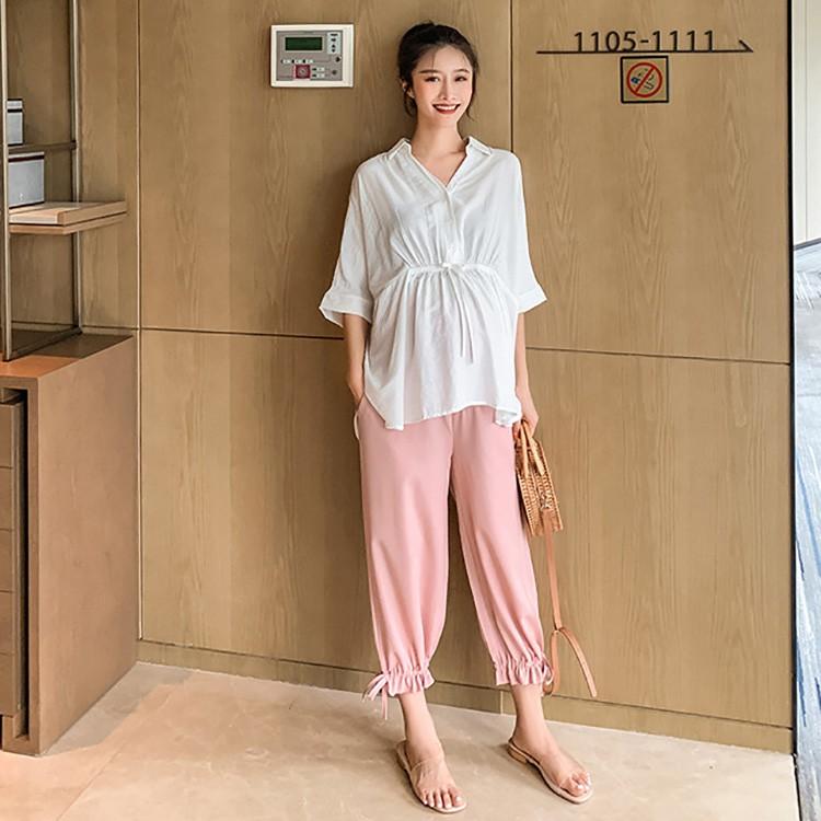 セットアップ マタニティ服 レディース ワイトパンツ 綿 麻 春夏 ママ 大きいサイズ 2点セット 大きいサイズ リボン 30代 40代 マタニティーパンツ 妊婦服 ファッションイン 通販 Yahoo ショッピング