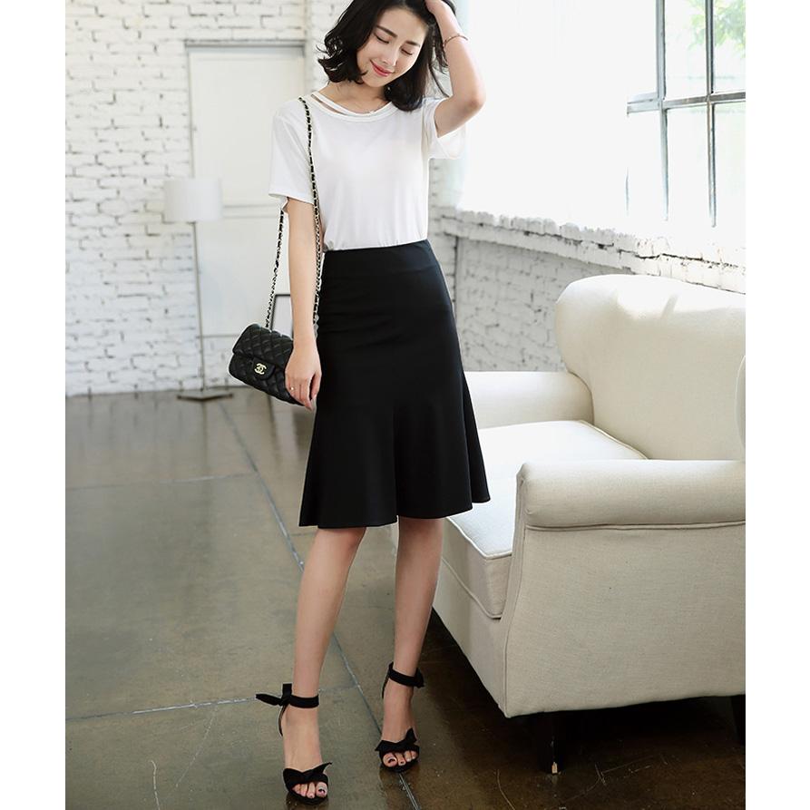 スカート ボトムス レディース きれいめ 春 夏 タイトスカート おしゃれ 膝丈 スカート フォーマル 通勤 韓国風 40代 ハイウエスト スカート 通勤 コーデ 上品 ファッションイン 通販 Yahoo ショッピング