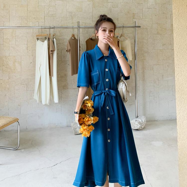 シャツワンピース レディース 40代 半袖 ワンピース 春 夏 ワンピース マキシワンピース オシャレ 着痩せ 大きいサイズ 韓国風 ゆったり 30代 50代 ファッションイン 通販 Yahoo ショッピング