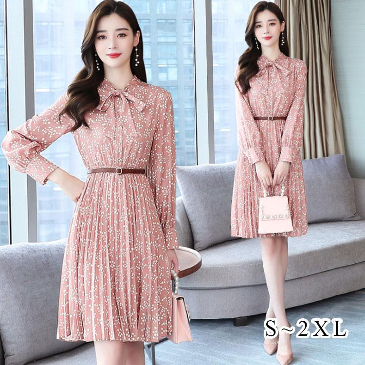 ワンピース レディース 40代 ワンピース 秋 新作 長袖ワンピース きれいめ 花柄 ワンピース フレアスカート おしゃれ 結婚式ドレス お出かけ 大人 30代 50代 ファッションイン 通販 Yahoo ショッピング