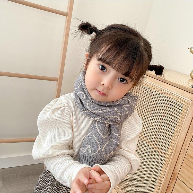 キッズ ニット マフラー ニットマフラー 男の子 女の子 男女兼用 子供マフラー あったか ベビー 韓国服 無地 保温 厚手 幼児 防寒 ネックウォーマー 人気デザイナー