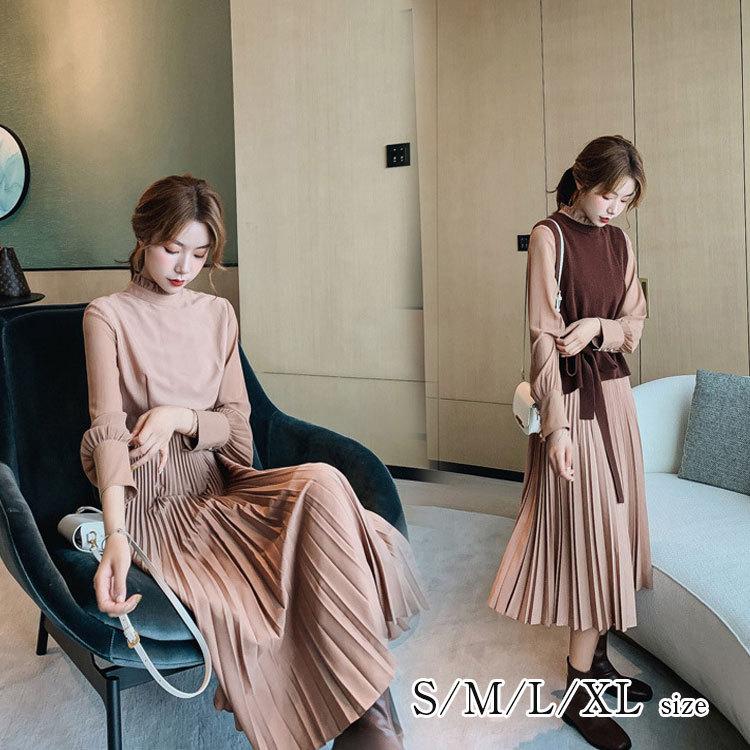 ニットセットアップ レディース 40代 秋 冬 韓国風 ニット 上下セット セーター ロングスカート おしゃれ セットアップ 30代 50代 きれいめ 大人 着痩せ 通勤 ファッションイン 通販 Yahoo ショッピング