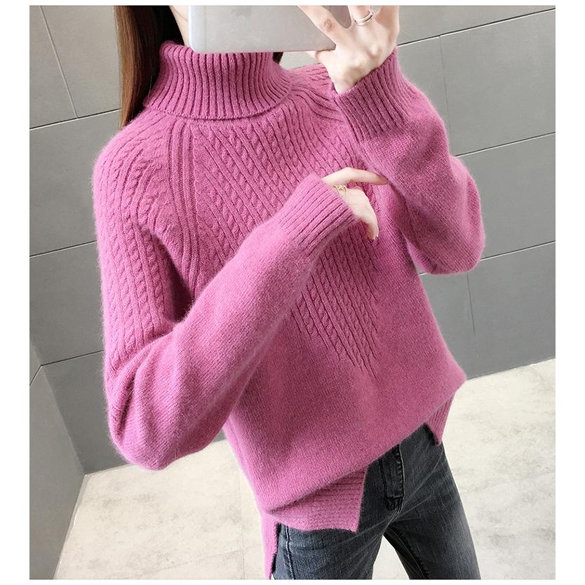 セーター レディース 40代 ニット 秋冬 韓国風 長袖 セーター ニット 30代 トップス 大きいサイズ あったか ゆったり 可愛い おしゃれ ピンク 赤 白 黒 緑 紫 茶 ファッションイン 通販 Yahoo ショッピング