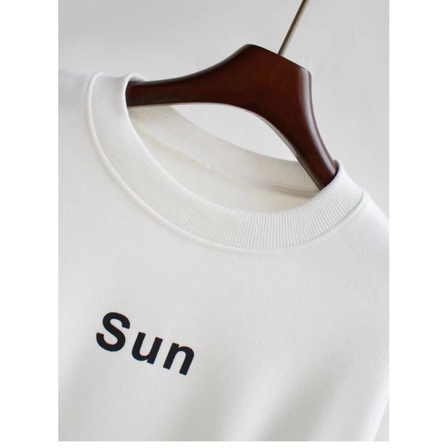 パーカー レディース 秋冬 韓国風 丸首 プルオーバー パーカー シンプル 厚手 裏起毛 トップス 長袖 可愛い 代 40代 30代 おしゃれ ピンク 白 黒 グレー ファッションイン 通販 Yahoo ショッピング