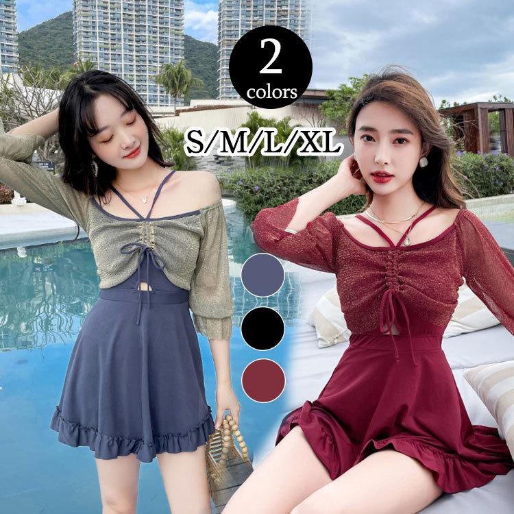 水着 レディース ワンピース水着 サロペット 2点セットアップ 夏 おしゃれ 小胸 ママ水着 バンドゥ 大きいサイズ 体型カバー キレイめ 代 30代 40代 50代 ファッションイン 通販 Yahoo ショッピング