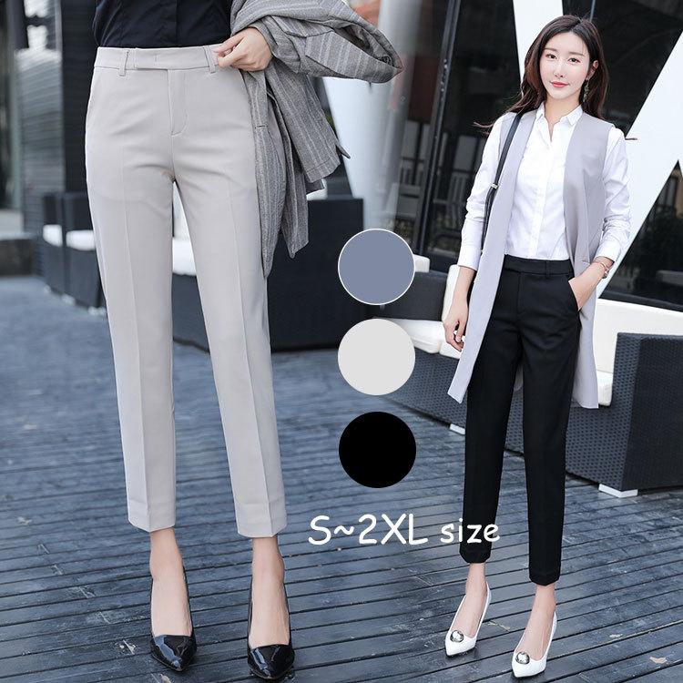テーパードパンツ 40代 レディース 春夏 韓国風 タックパンツ 大きいサイズ 代 30代 50代 ハイウエスト 美脚 ストレッチ 無地 おしゃれ オフィス 通勤 ファッションイン 通販 Yahoo ショッピング