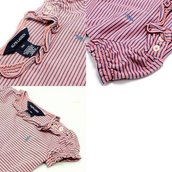 ラルフローレン Ralph Lauren ベビー服 キッズ 子供服 女の子 Tシャツ 半そで 半袖 ボーダー カットソー ブランド 370140110|fashion-labo|02