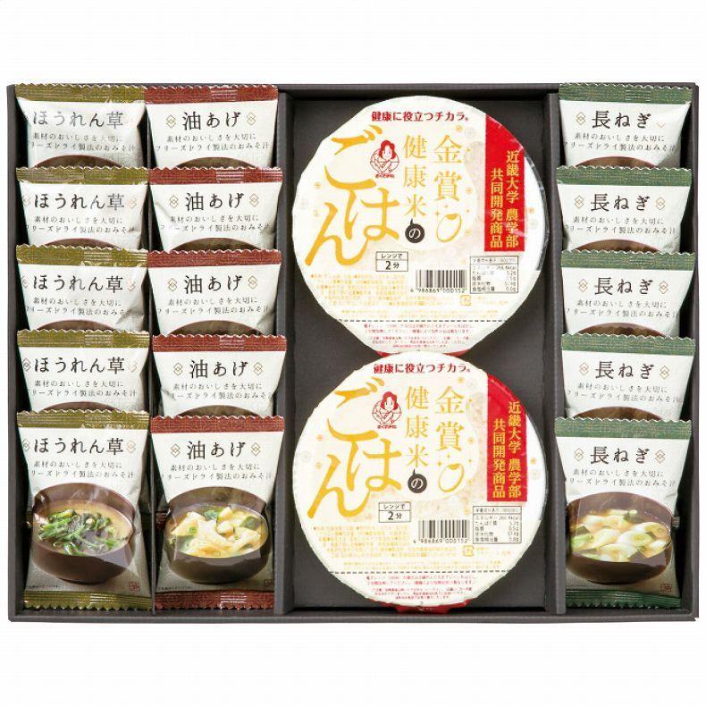 美味心 フリーズドライ味噌汁 金賞健康米ギフト Gms Be 進物 贈り物 おしゃれ 食品 惣菜 米 ごはん うるち米 精白米 Apide4255 021 Apide4255 021 ファッションラボ 通販 Yahoo ショッピング