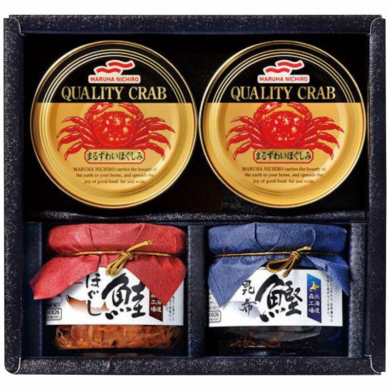マルハニチロ 缶詰 瓶詰セット 進物 贈り物 おしゃれ 食品 缶詰 魚介類 海産物 カニ ズワイガニ ずわいがに鮭 鰹昆布 Bz 3 Apide4266 038 Apide4266 038 ファッションラボ 通販 Yahoo ショッピング