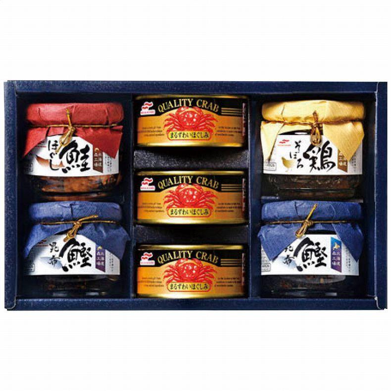 マルハニチロ 缶詰 瓶詰セット 進物 贈り物 おしゃれ 食品 缶詰 魚介類 海産物 カニ ズワイガニ 鰹昆布 鮭ほぐし 鶏そぼろ Bz 5 Apide4266 047 Apide4266 047 ファッションラボ 通販 Yahoo ショッピング