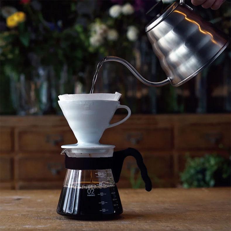 HARIO 即納 ハリオ V60透過ドリッパー02セラミックW 1〜4杯用