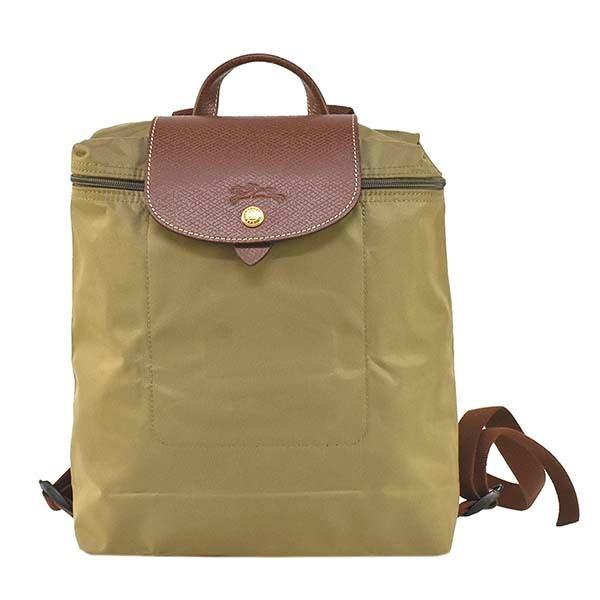正規 取扱 店 ロンシャン Longchamp バッグ バックパック リュックサック リュック 1699 レディース ベージュ ブラウン ナイロンバッグ ロゴ ブランド 安い 買う なら Superavila Com
