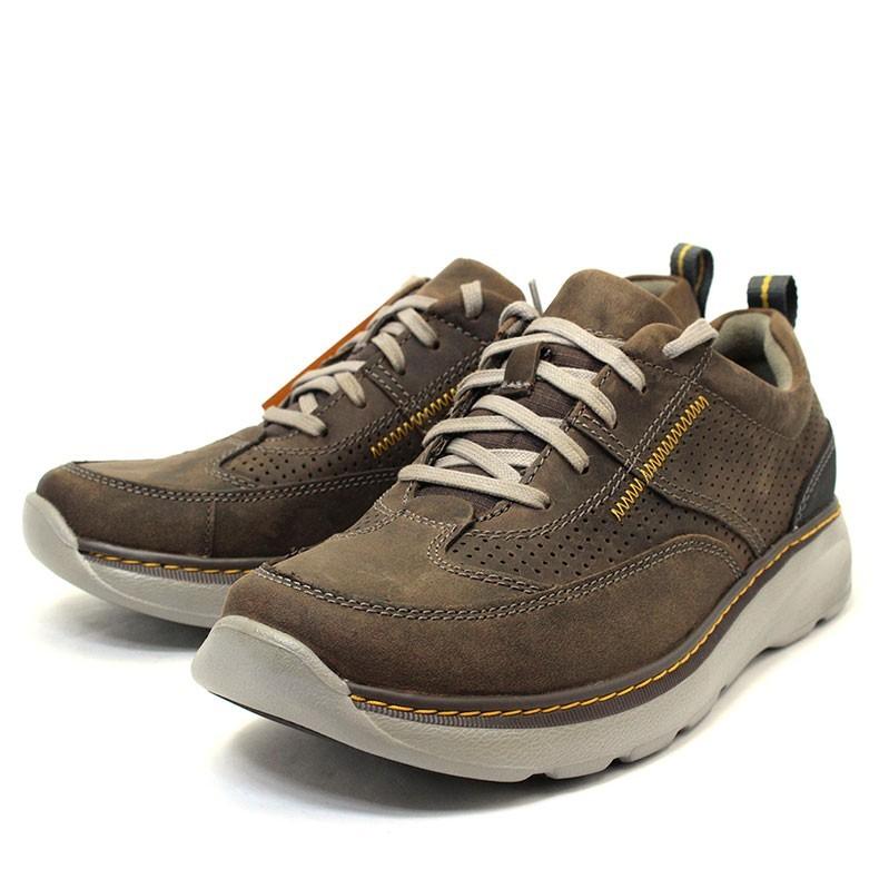 Clarks（クラークス） スニーカー メンズ ブランド 白 黒 30代 40代 50 