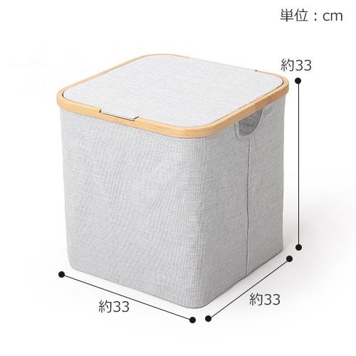 グディ Gudee 収納ボックス フタ付き 収納カゴ 正方形 スクエアー 折りたたみ 竹 バンブー Akore Storage Basket With Lid Square Gudeelife レディース メンズ Fhb62c8005 ファッションラボ 通販 Yahoo ショッピング