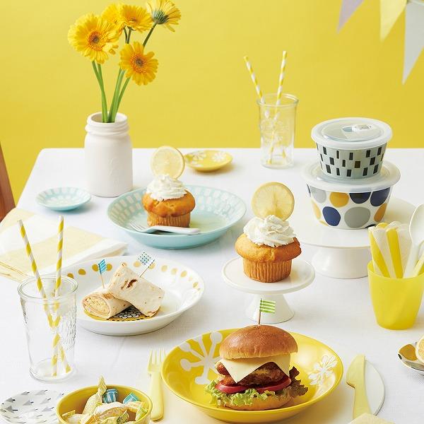 フルーツ柄 陶器製容器 4個セット 小倉陶器 美濃焼 北欧 レンジパック4点セット パック 鉢 食器